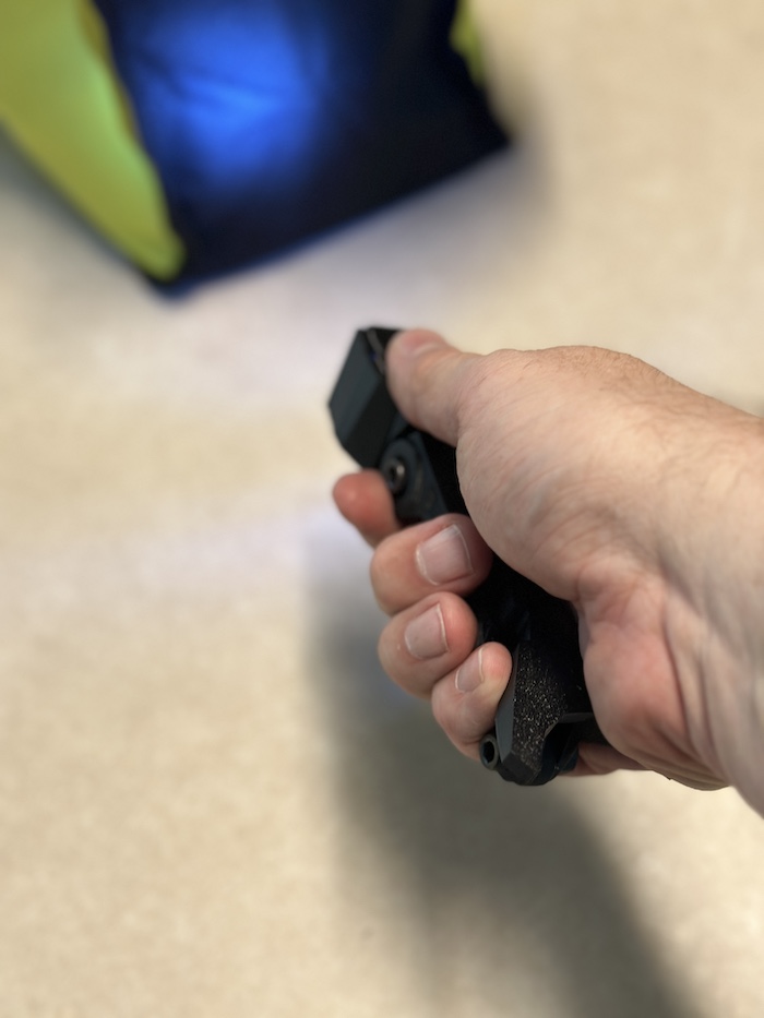 Hand pointing LightView